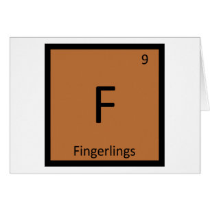 F - Fingerlings Chimie Symbole du tableau périodiq