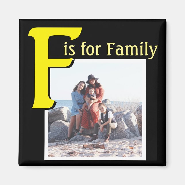 F für Familie Magnet (Vorne)