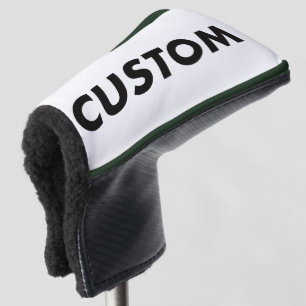 F. GRÜN Piping Custom Golf Putter Kopfbedeckung Bl Headcover