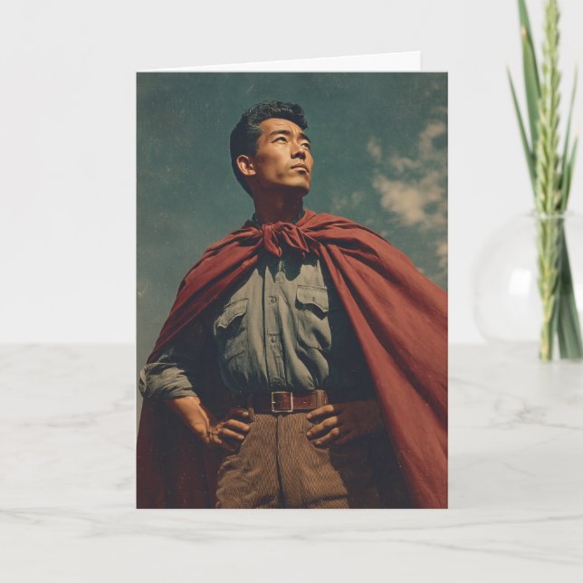 F) Hero-Vater Karte (Vorderseite)