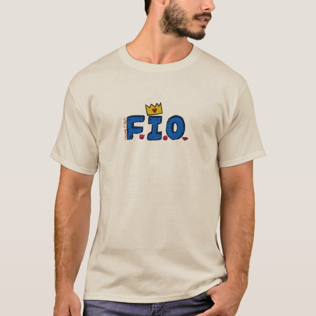 F.I.O. “Figure It Out” – Attention Blend  T-Shirt (Vorderseite)