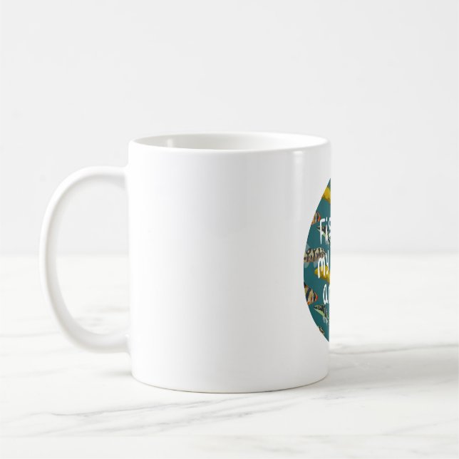 F ist für Fisch Kaffeetasse (Links)