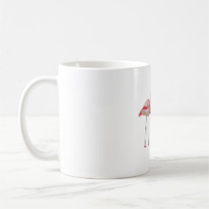 F ist für Flamingo Kaffeetasse