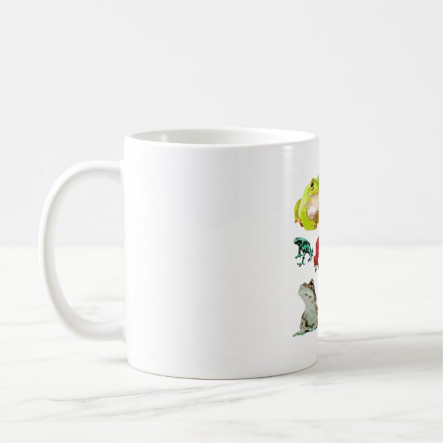 F ist für Frosch Kaffeetasse (Links)