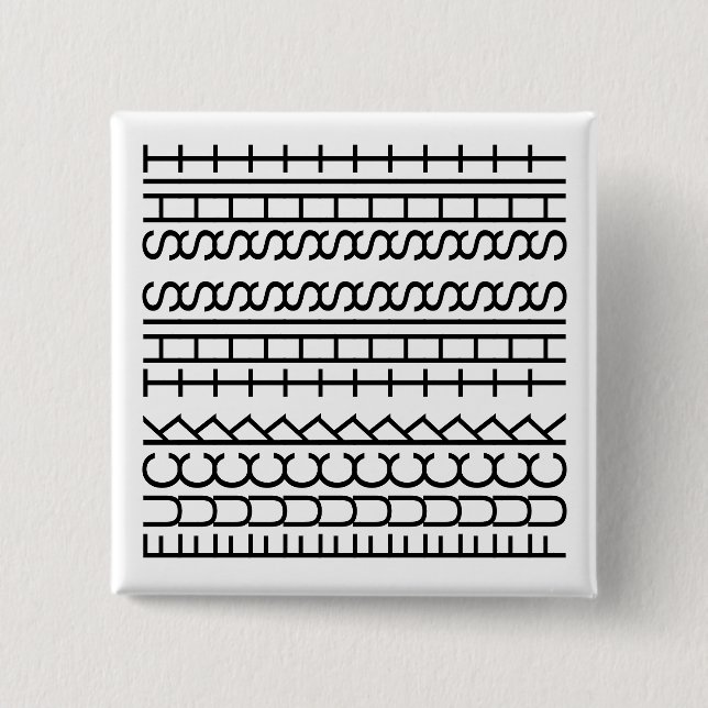 F**k This Shit-Hidden Message 144BW Funny Novelty Button (Vorderseite)