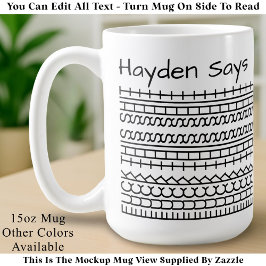 F**k This Shit-Hidden Message 144BW Funny Office Kaffeetasse