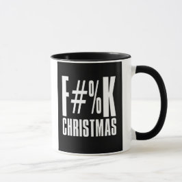 F#%K Weihnachtsferien-Tasse Tasse