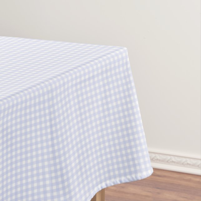F & L Lila Gingham Tischdecke (Beispiel)