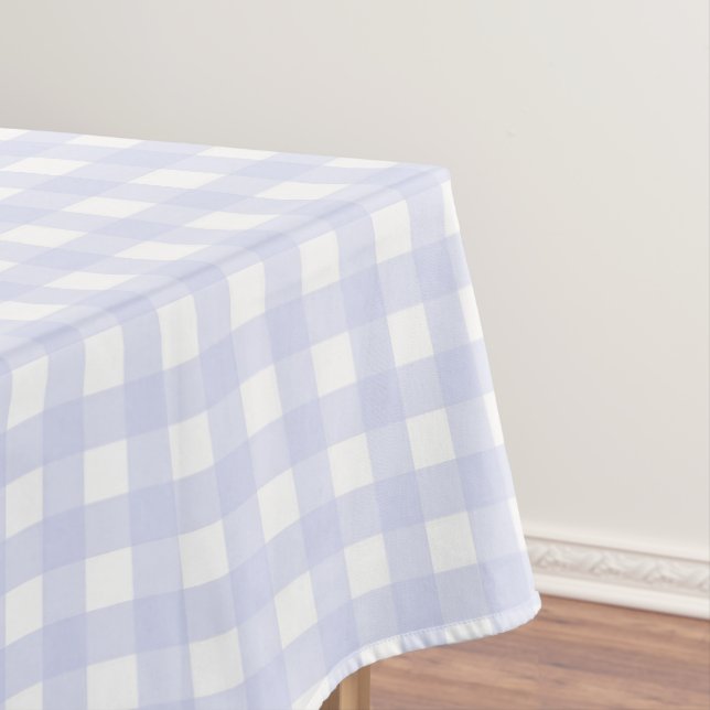 F & L Lila Gingham Tischdecke (Beispiel)
