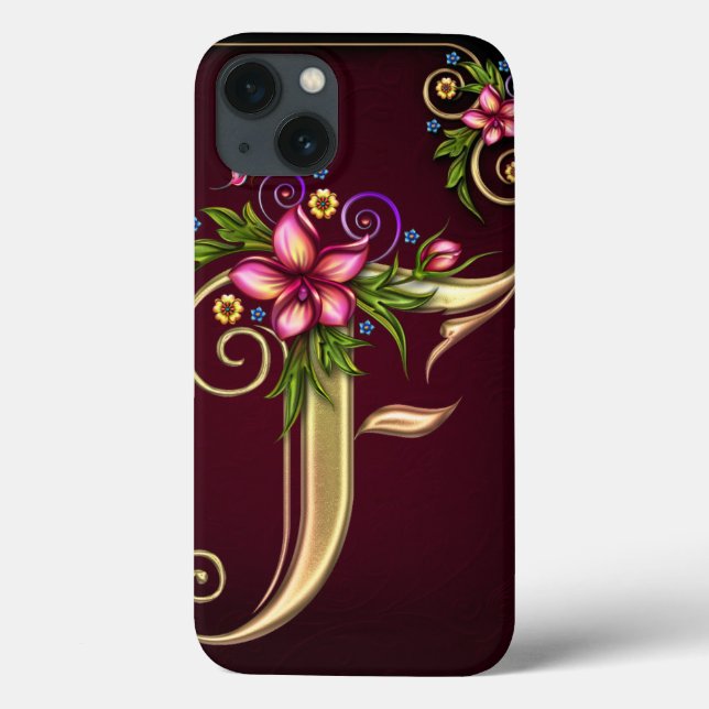 F Monogram-iPad Air Hüllen (Rückseite)