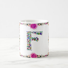 F Monogramm Kaffeetasse