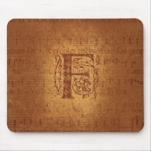 F-Monogramm Mousepad