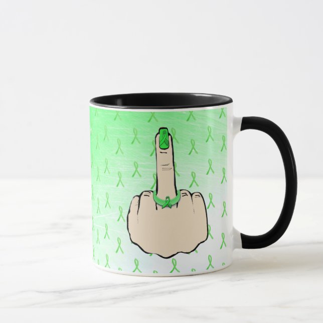 F Off Lyme Disease Coffee Tasse (Rechts)