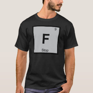 F - Periodische Tabelle zur Einstellung der Fotogr T-Shirt