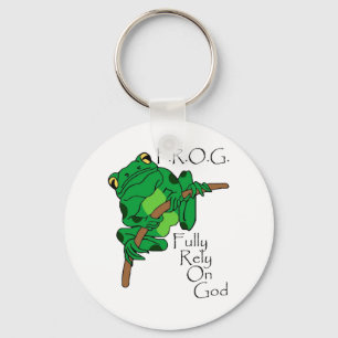 F.R.O.G. Fully Rely On God #1 Schlüsselanhänger
