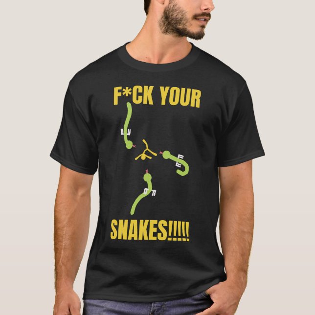 F*Schlangen T-Shirt (Vorderseite)