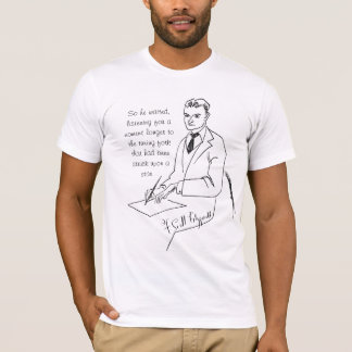 F. Scott Fitzgerald Basic Dark T - Shirt