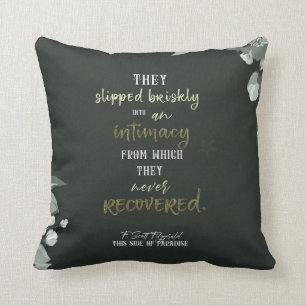 F. Scott Fitzgerald Quote Kissen