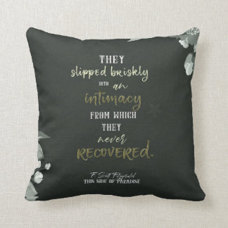 F. Scott Fitzgerald Quote Kissen