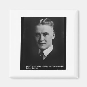F Scott Fitzgerald Tender Kuriosity Gifts & T-Shir Magnet