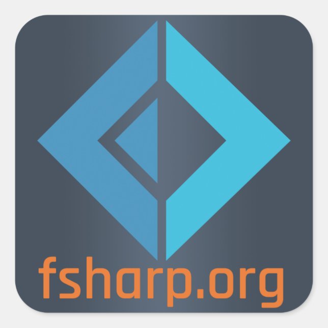 F# Software Foundation Sticker (Vorderseite)