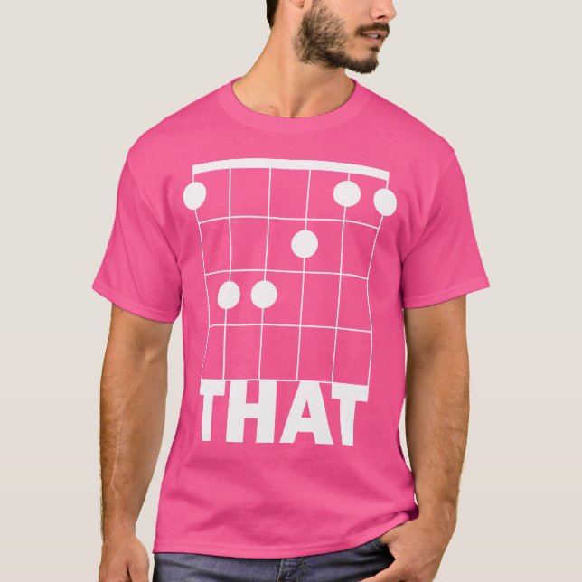 F That Funny Guitar Chord T-Shirt (Vorderseite)