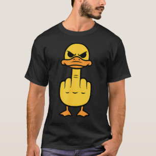 F You Duck - Lustige verärgerte Mittelfinger T-Shirt