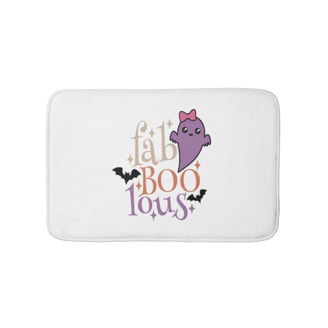Fa BOO Lous Fa BOO Lous Halloween Ghost Badematte (Vorderseite)