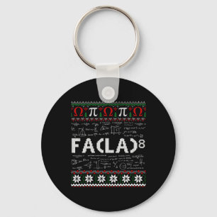 Fa (la)8 Funny Christmas Santa Fa La Math Lehrer Schlüsselanhänger