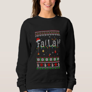 Fa (La)8 Funny Christmas Santa Fa La Math Ugly Xma Sweatshirt