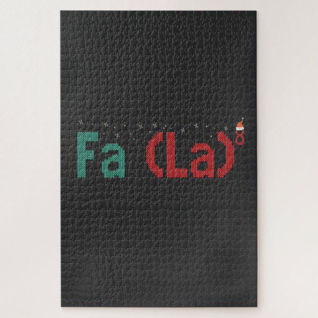 FA (LA)8 Funny Nerdy Math Weihnachtsgeschenk (Vertikal)
