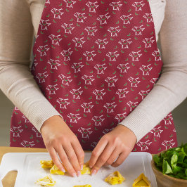 Fa La Festive Holly Weihnachten Schürze