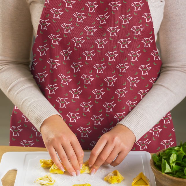 Fa La Festive Holly Weihnachten Schürze (Von Creator hochgeladen)