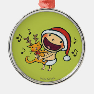 Fa-La-La-Baby Leslie-Patricellis Ornament Aus Metall