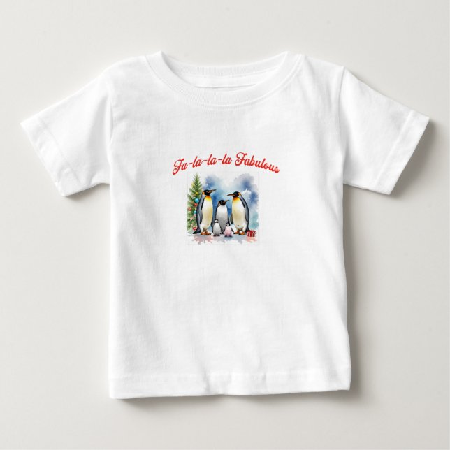 Fa la la fabulous baby t-shirt (Vorderseite)