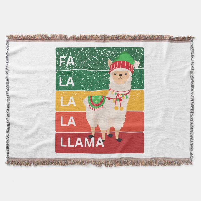 FA LA LA LA LLAMA DECKE (Vorderseite)