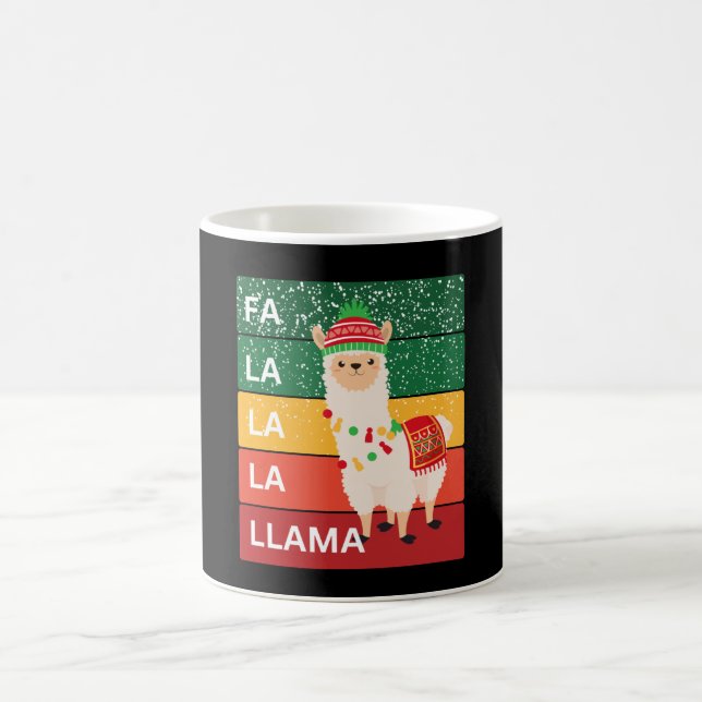 FA LA LA LA LLAMA KAFFEETASSE (Mittel)