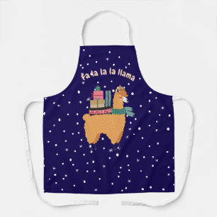 Fa la la la llama Schürze
