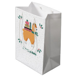 Fa la la la llama Urlaubssaal Mittlere Geschenktüte