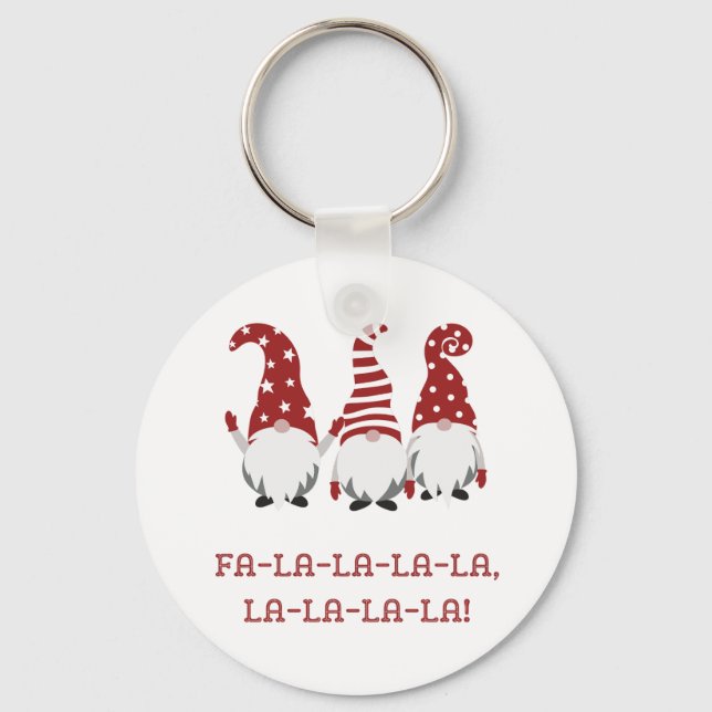 Fa La la la Schlüsselanhänger (Vorderseite)