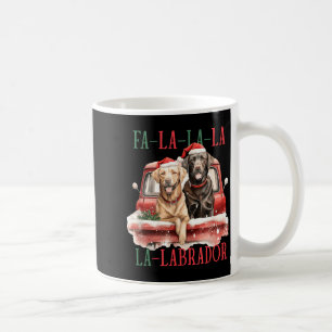 Fa La La Labrador Lustiges Weihnachten  Kaffeetasse
