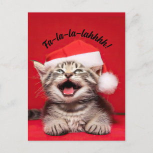 Fa-la-la-lalahhhh! Postkarte