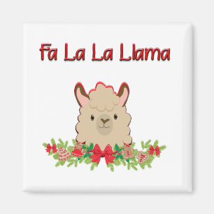 Fa-La-La-Lama Magnet