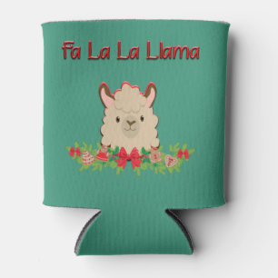 Fa La La Lama Weihnachten Dosenkühler