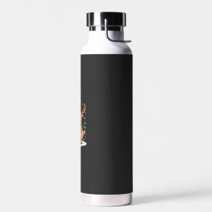 Fa La La Llama Weihnachtsbeleuchtung Faultier Reit Trinkflasche