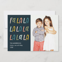 Fa La La | Pastellfarben | Fotokarten für den Urla Karte