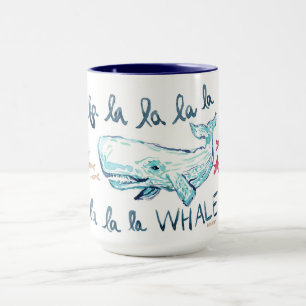 Fa-LA-LA-WAL Küstenfeiertags-Druck Tasse