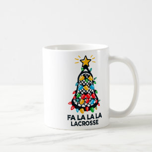 Fa La Lacrosse Player Weihnachtsbaum Lichter Xma Kaffeetasse