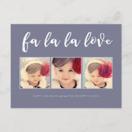 Fa La Liebe Weihnachten 3 Foto Gruß Postkarte