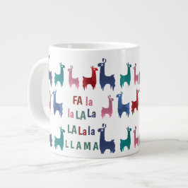 Fa La Llama Jumbo Tasse